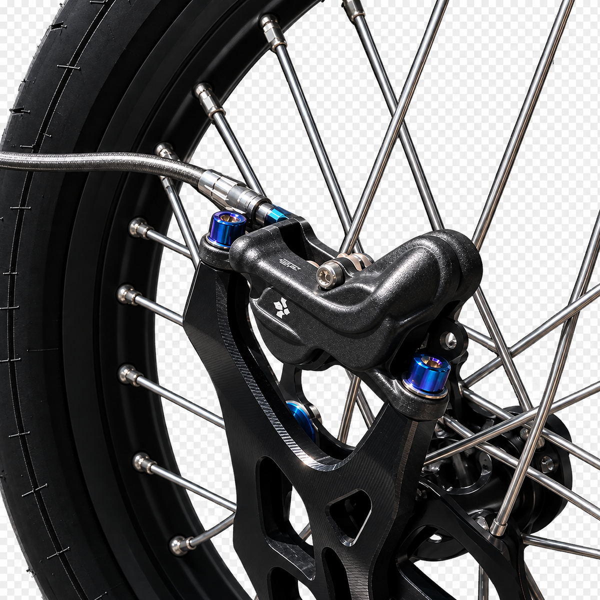 Macfox X1 / X2 Complete Titanium Bolt Kit — 30 Bolts