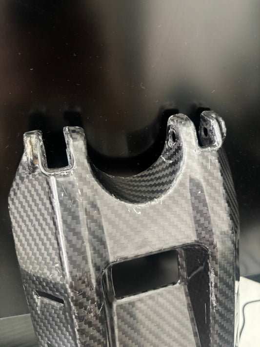 Flow carbon surron battery lid