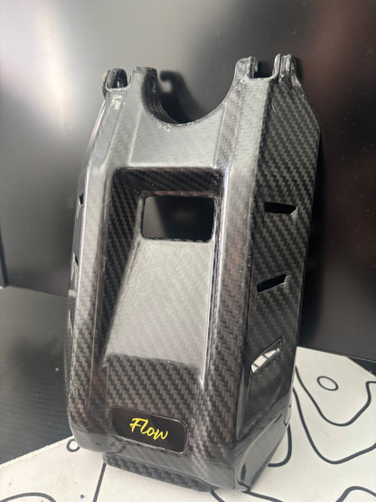 Flow carbon surron battery lid